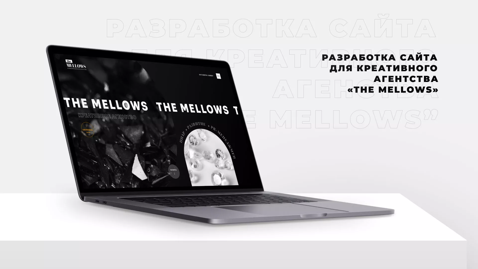 Разработка сайта креативного агентства «The Mellows» в Богородицке