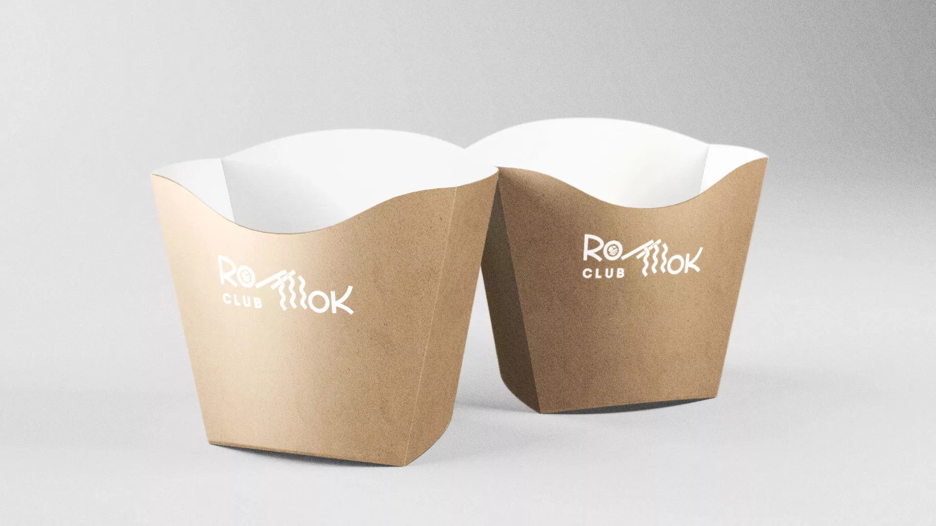 Создание логотипа суши-бара «Roll Wok Club» в Богородицке