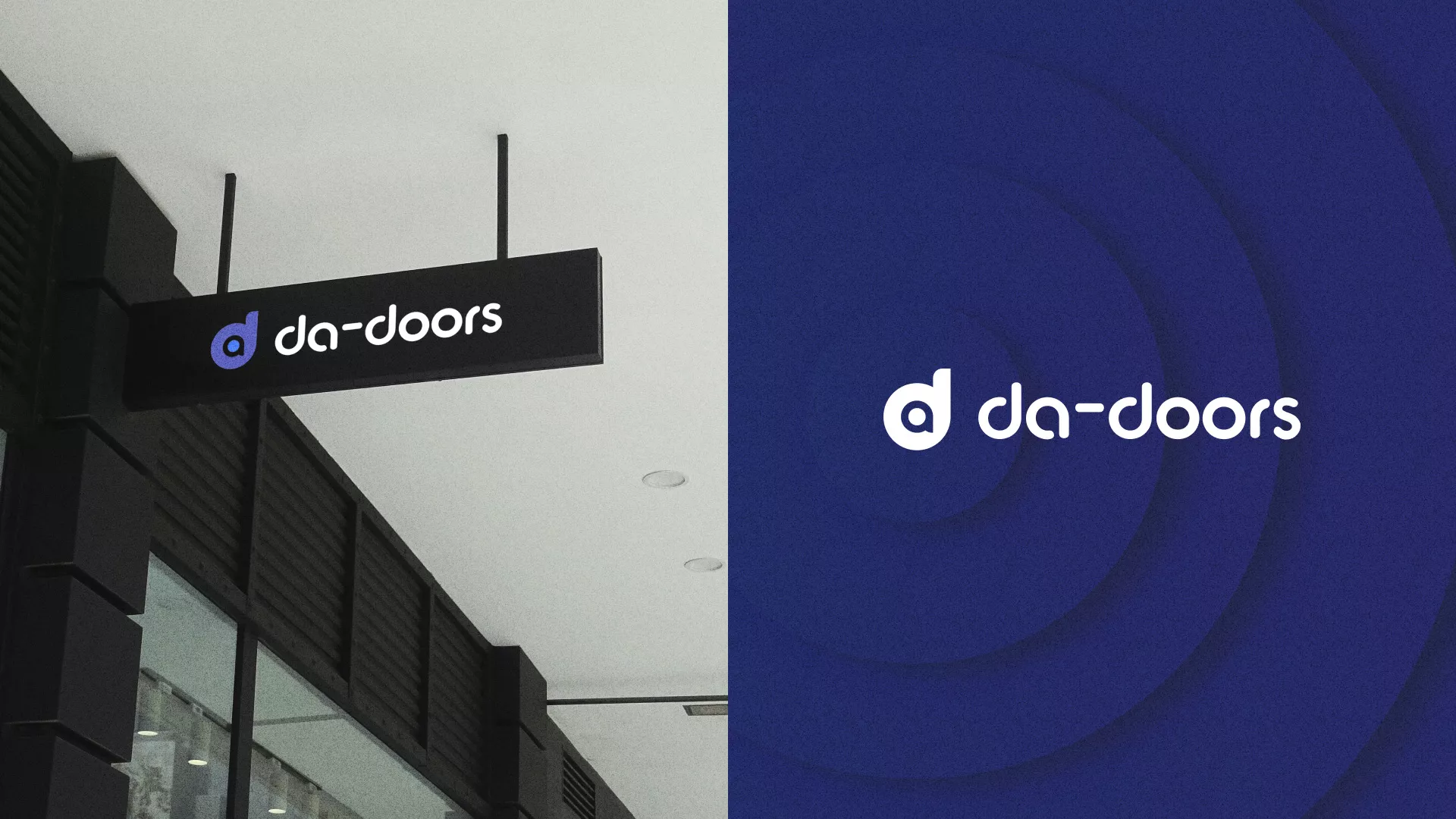 Разработка логотипа компании по продаже дверей в Богородицке